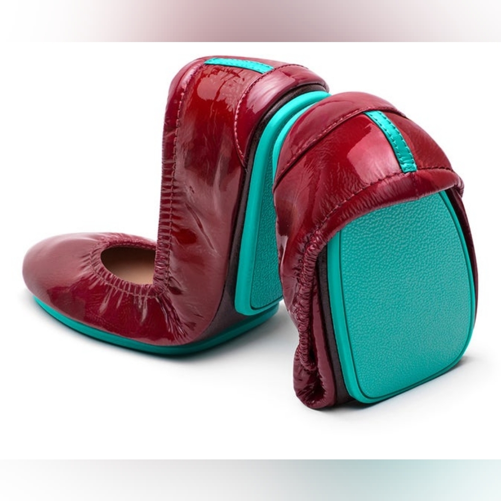 Tieks Ballet Flat - Ruby Red - Size 8